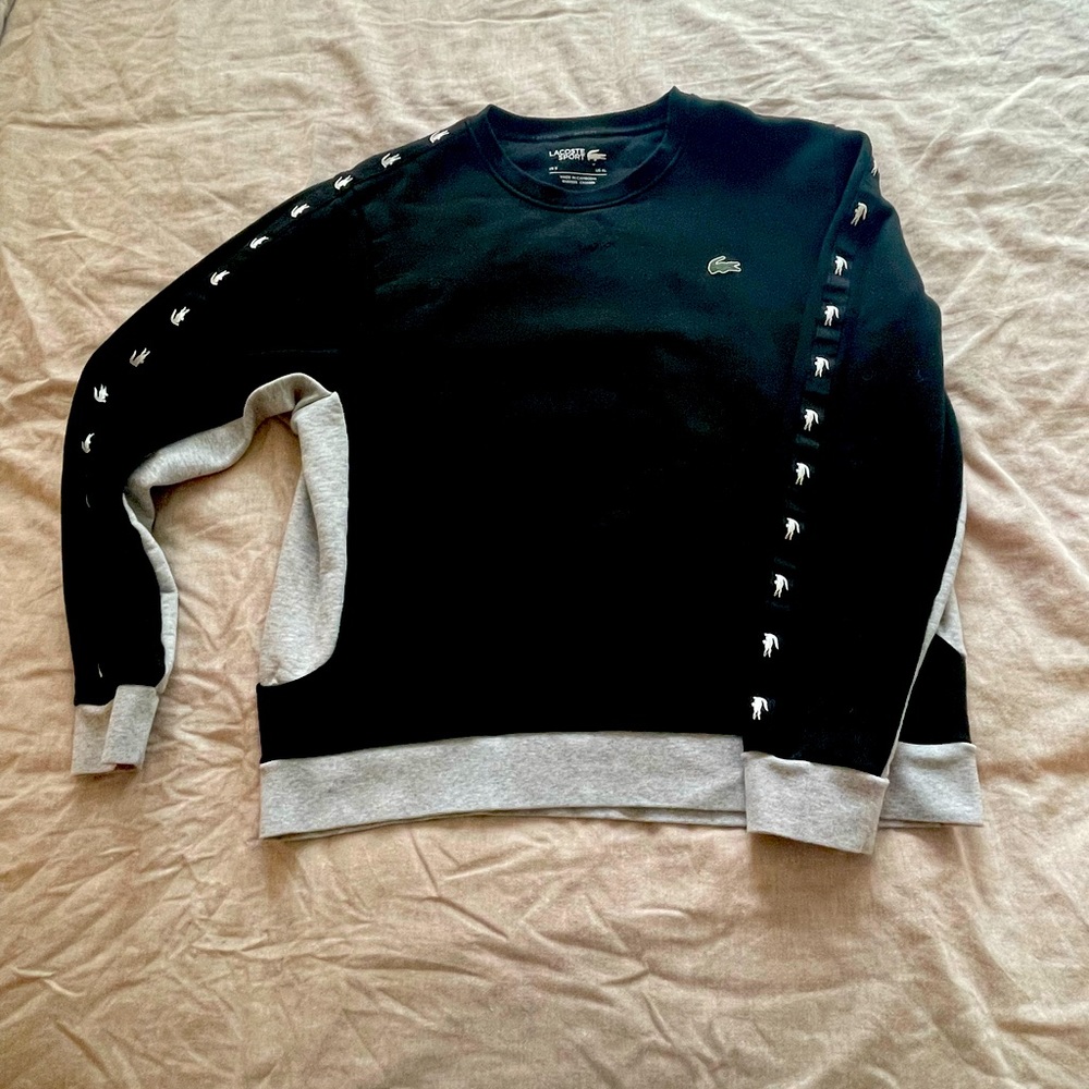 Lacoste Tape Crew Sweatshirt